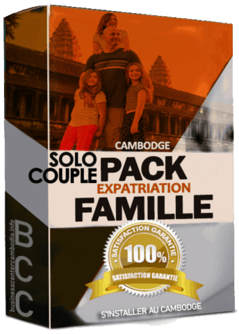 Pack expatiation en famille au Cambodge avec Business Center Cambodia I Cendy Lacroix